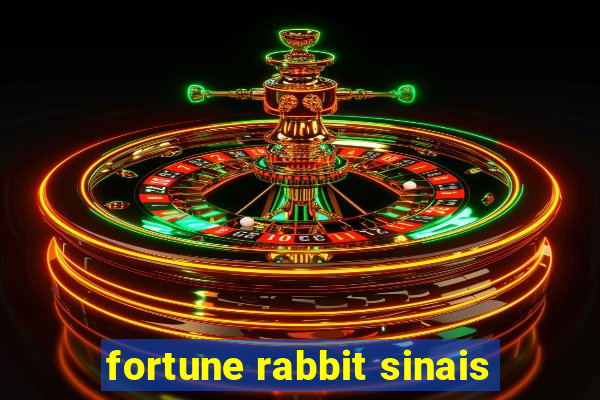 fortune rabbit sinais